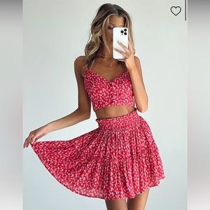 MATCHING RED SET by PRINCESS POLLY